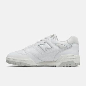 New Balance White 550s Sneakers